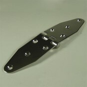 Stainless Steel Flush Mount Strap Gem Hinge 7.1250" x 1.6250"