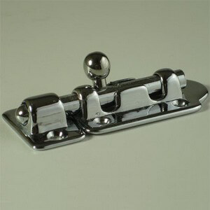 Stainless Steel Gem 3" Barrel Bolts 1.125" x 3"