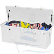 Rough Water Low Profile Dock Box Loaded