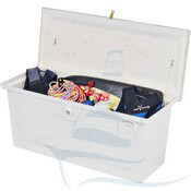 Fiberglass Dock Box Full