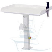 Fish Cleaning Station with Pedestal Leg