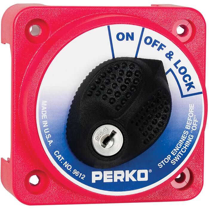 Compact Battery Disconnect Switch Perko 9611DP