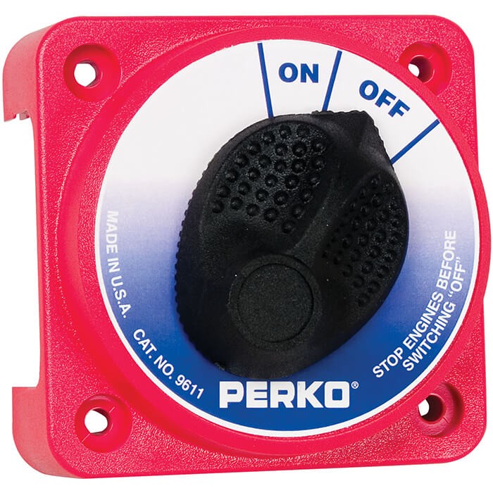Compact Battery Disconnect Switch Perko 9611DP