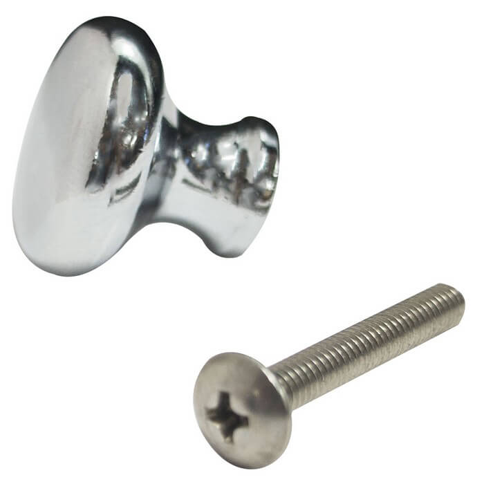 Chrome Door Knob