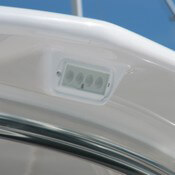 Capri Flush Mount LED Flood Light - Installed