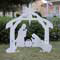 Holy Night Outdoor Nativity Set Daytime Alternative View
