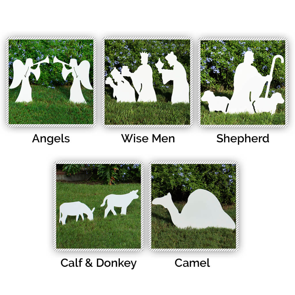 Nativity Figures Full Add On Set