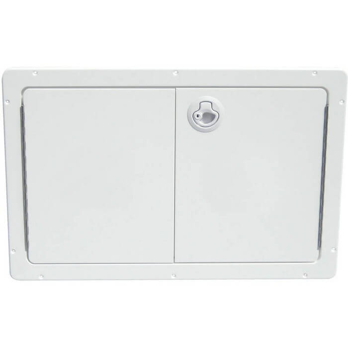 Teak Isle Starboard Double Open Out Boat Door 1377080023