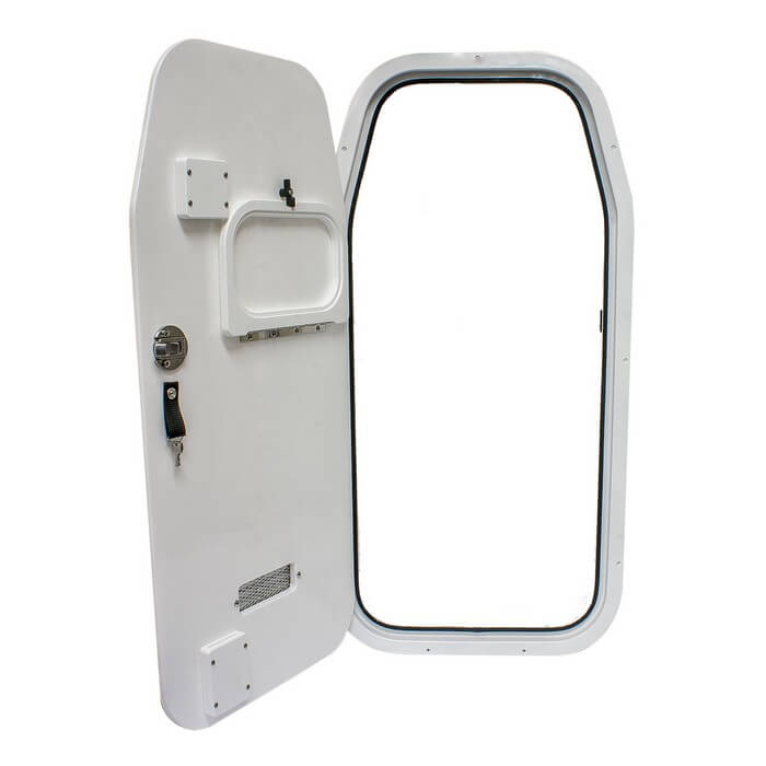 Teak Isle Sea Fox Side Console Door with Trash Insert 13770302908F