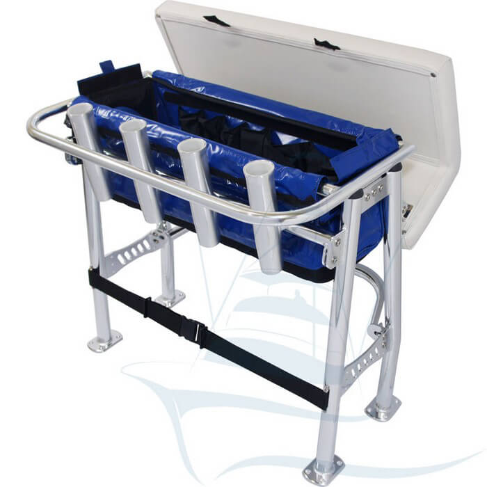 Boat Leaning Post with Removable Soft Storage Bag Boat Outfitters