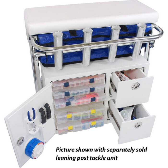 Boat Leaning Post with Removable Soft Storage Bag Boat Outfitters