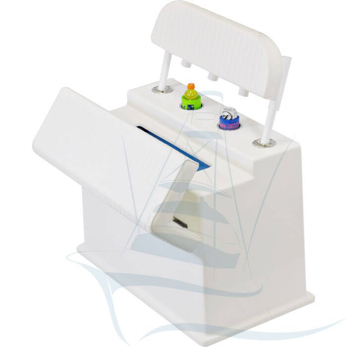 Deluxe Leaning Post with Storage Area