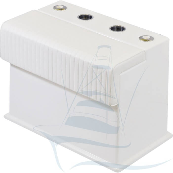 Deluxe Leaning Post with Storage Area