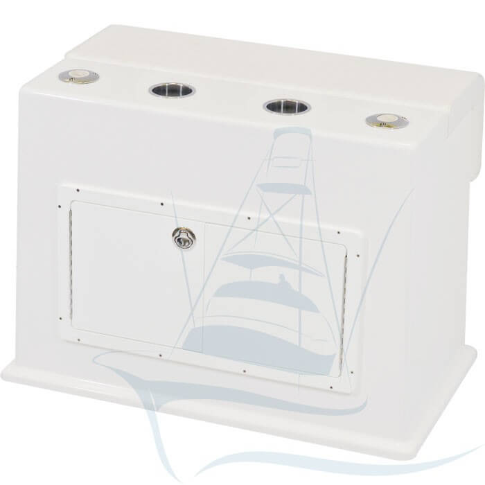 Deluxe Leaning Post with Storage Area