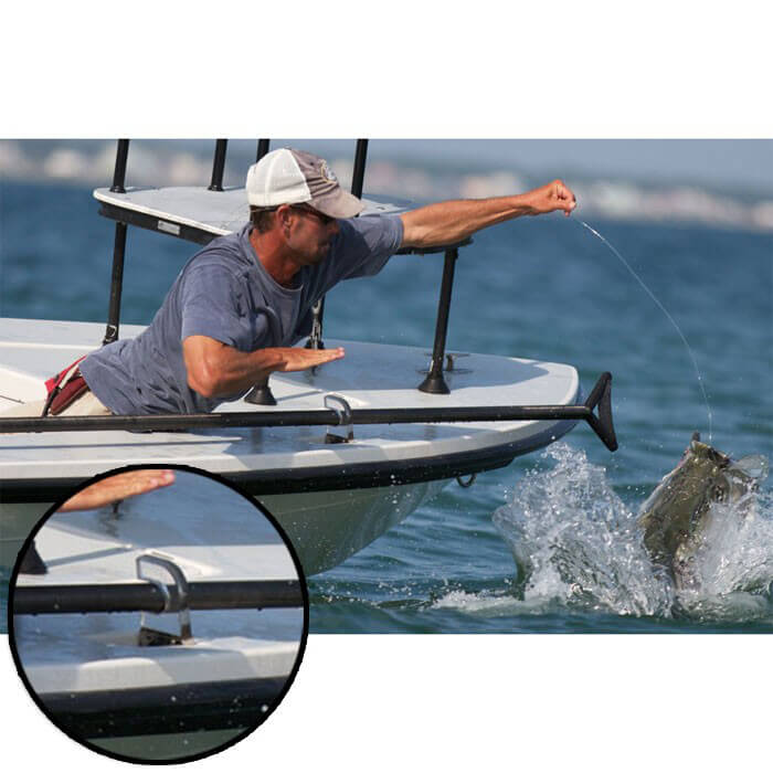 Replacement Acrylic Push Pole Holders for Maverick Boats