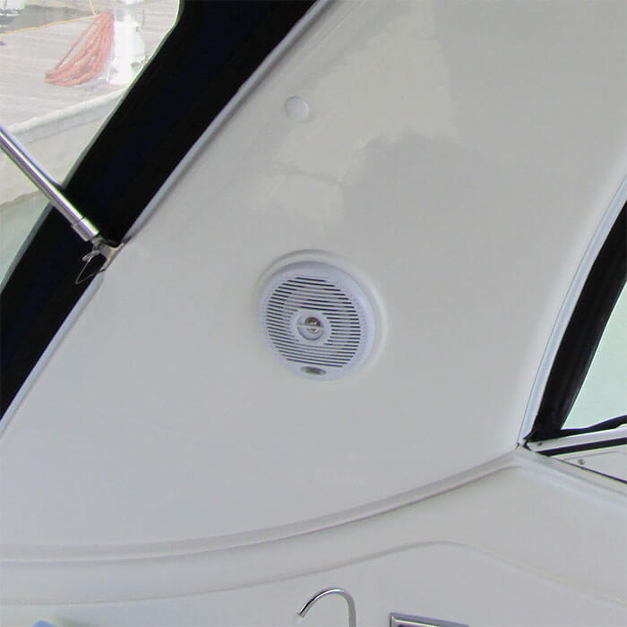 Custom King Starboard Speaker Trim Rings for Boats