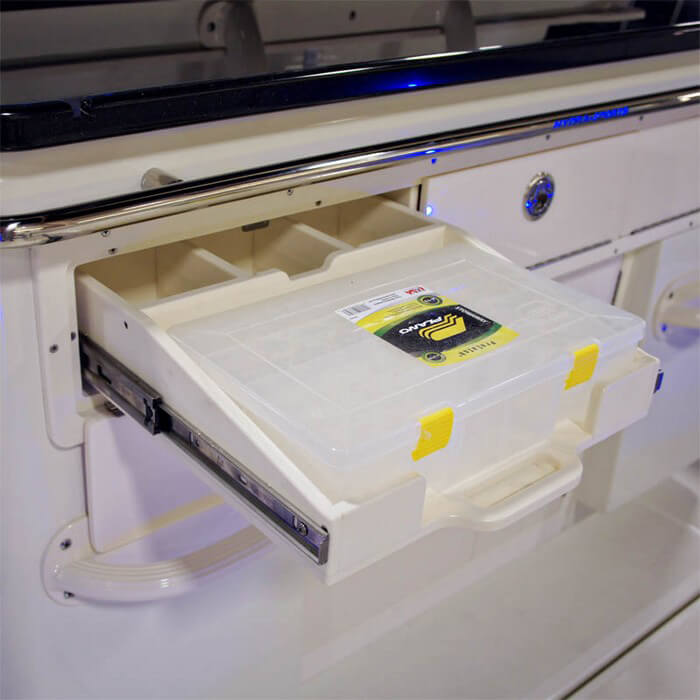 Teak Isle Single Drawer Unit with Plano Box 1377050671