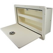 Storage Box with Shelf - Open