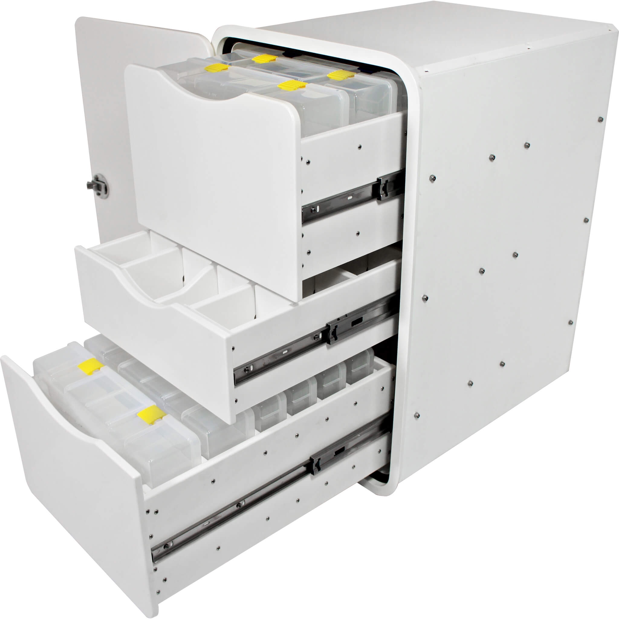 Teak Isle Tackle Unit 3 Drawer 12 Tray 1377051981F