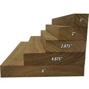 Marine Teak Lumber - Width Options