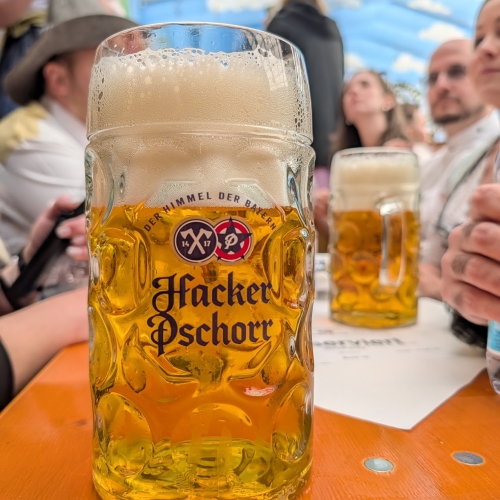 More Hacker-Pschorr beer