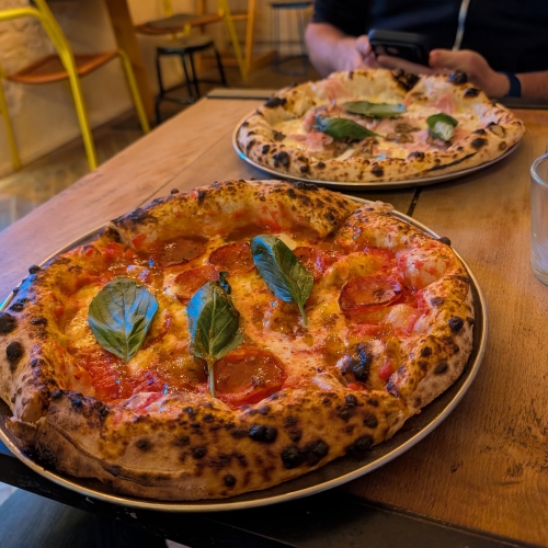 Napoli Rush pizza for dinner