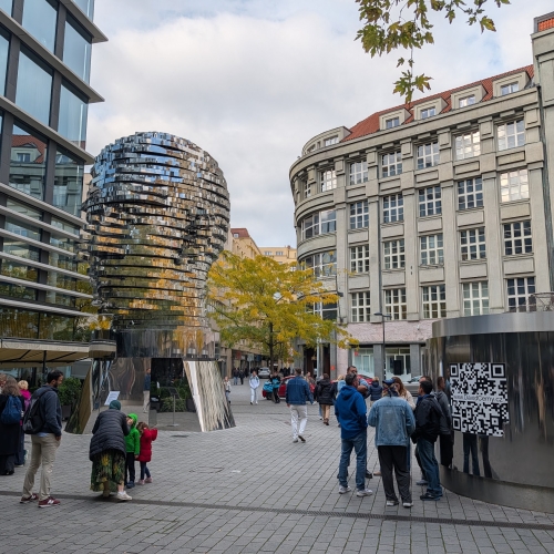 Kafka sculpture