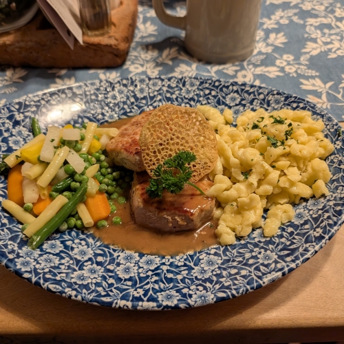 Lunch in Traunstein at Hofbrauhaus