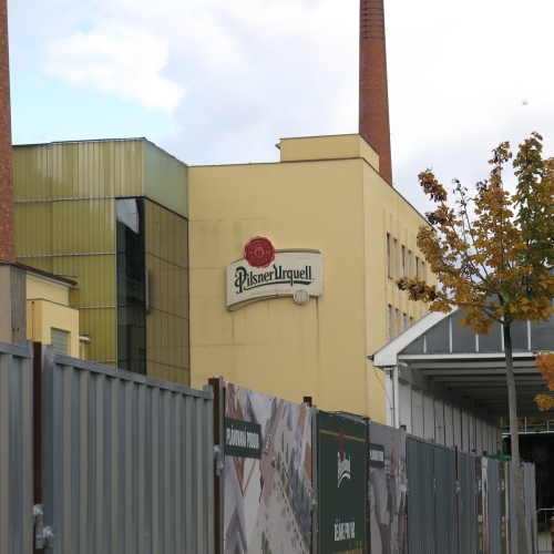 Pilsner Urquell brewing facility