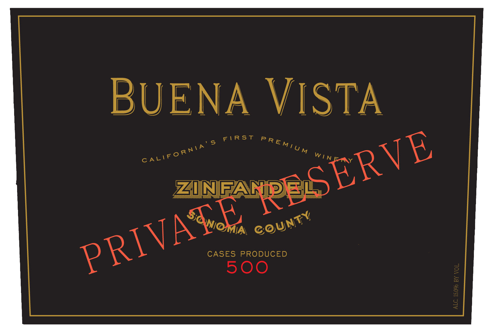 Private Reserve Zinfandel Brand Assets - Trade - Boisset Collection