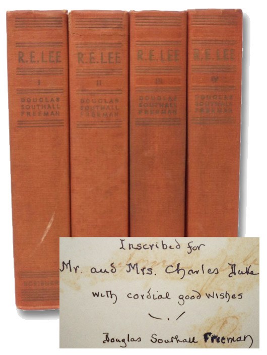 R.E. Lee A Biography, in Four Volumes [Robert Edward Lee]