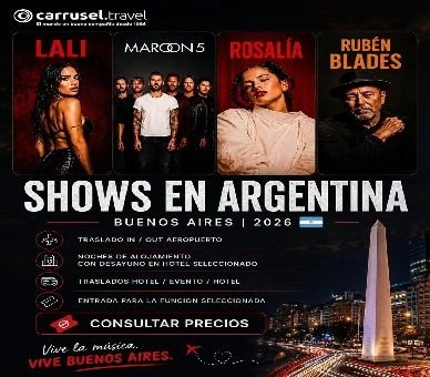 Shows en Argentina