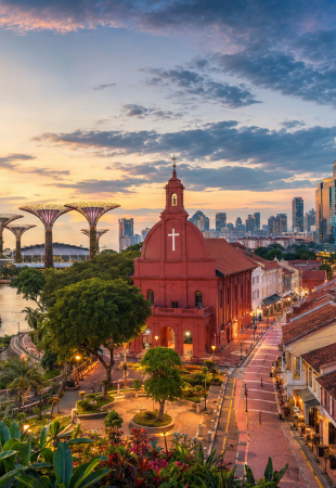 Singapur, Malacca y Kuala Lumpur 