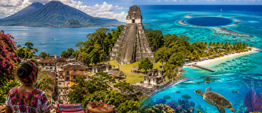 Guatemala básico y caribe Beliceño 