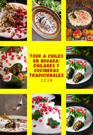 TOUR A CHILES EN NOGADA: CHILARES Y COCINERAS TRADICIONALES