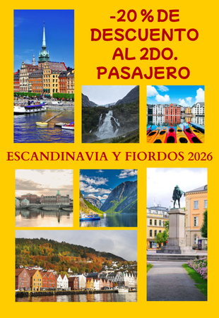 ESCANDINAVIA Y FIORDOS 2026