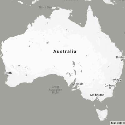 Mapa de Australia