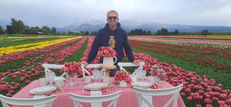 Tulipanes con Ramiro Arzuaga