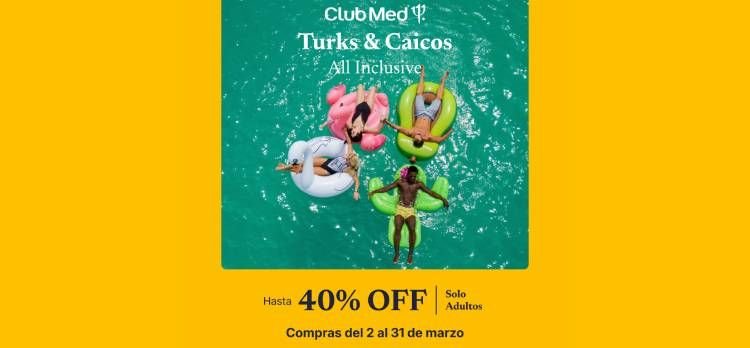 Club Med Caribe | TURKS & CAICOS Hasta 40% OFF