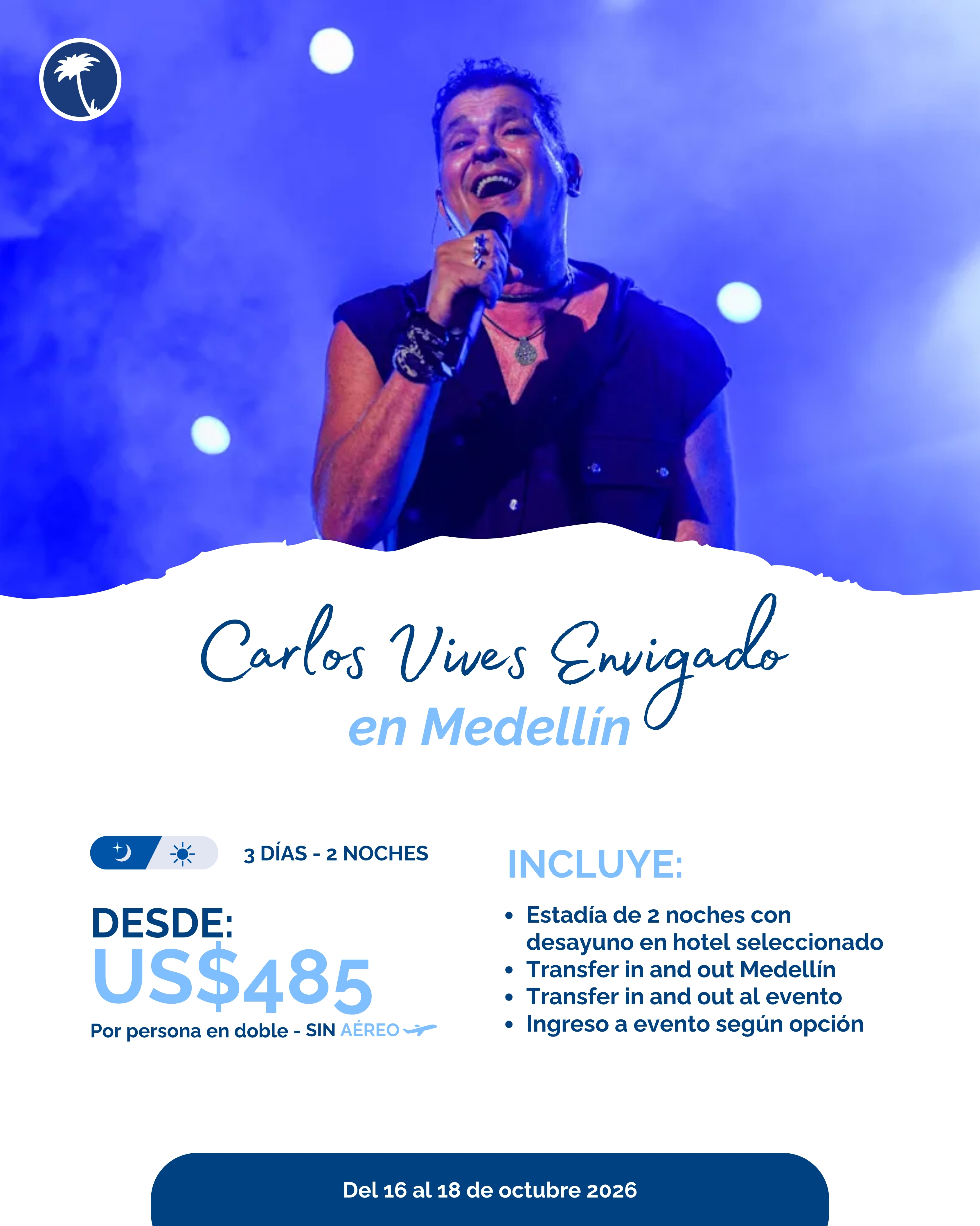 CARLOS VIVES EN MEDELLIN