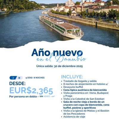 AÑO NUEVO EN EL DANUBIO