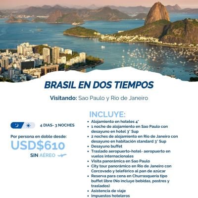 BRASIL EN DOS TIEMPOS