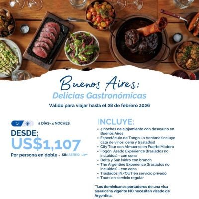 BUENOS AIRES DELICIAS GASTRONÓMICAS 