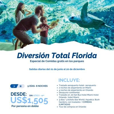 DIVERSIÓN TOTAL FLORIDA