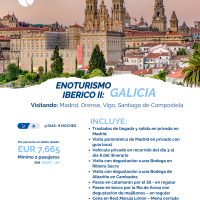 ENOTURISMO IBERICO II: GALICIA