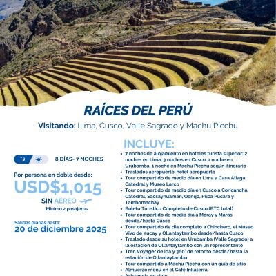 RAÍCES DEL PERÚ 