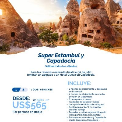 SUPER ESTAMBUL Y CAPADOCIA