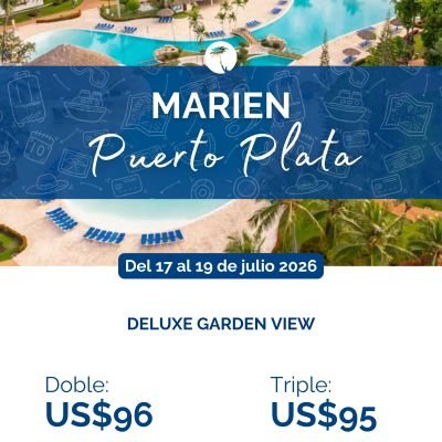 Hotel Marien Puerto Plata | Oferta Julio 17-19 2026 | Suplitur
