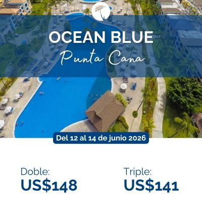 Ocean Blue & Sand Punta Cana junio 2026 – Vista aérea 