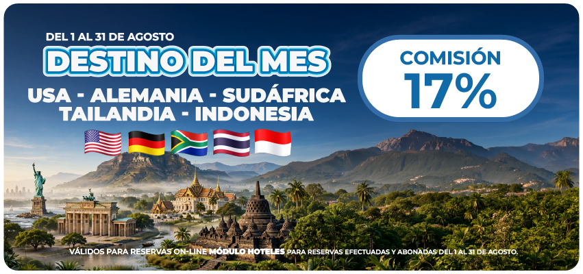Destino del Mes Agosto